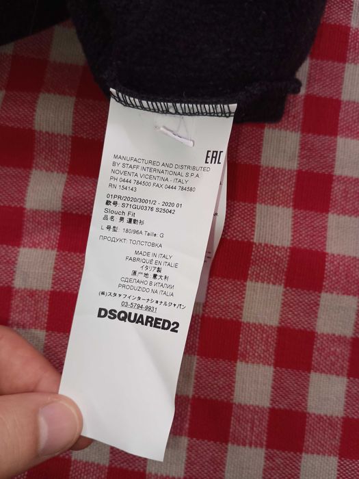 Bluza męska Dsquared2 rozmiar XXL / 3XL
