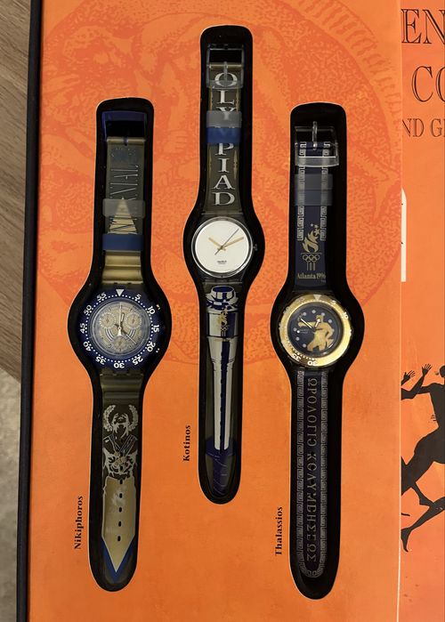 The Swatch Centennial Olympic Games Collection