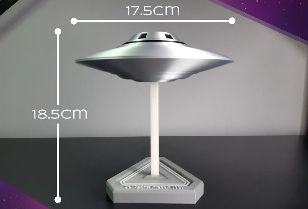 Modelo do OVNI do Bob Lazar com base