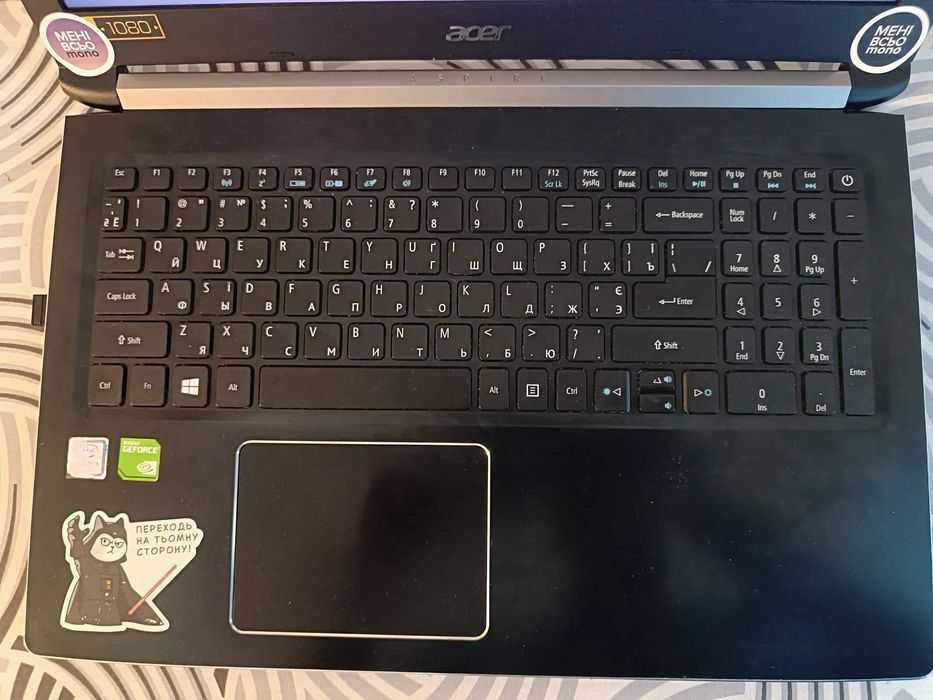 Ігровий ноутбук Acer aspire 5 a515 51g / ssd+ hdd , 12 gb ram