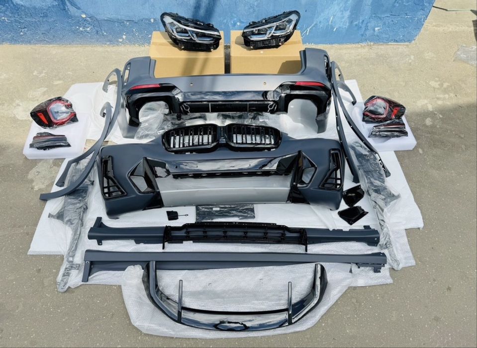 Рестайлінг комплект BMW G01 x3 LCI обвіс бмв х3 г01 бампер м-пакет фар