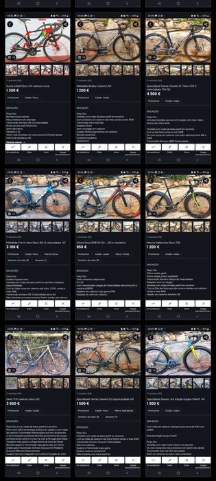 Mafrabike Bicicletas de estrada Carbono oportunidade