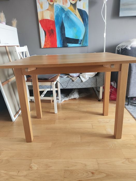 Stół Ikea rozkładany szer ok. 50/69/88,5cm długość 90 cm