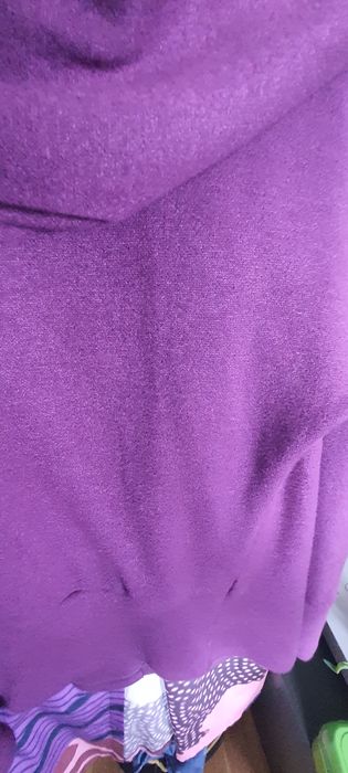 Kardigan by Insomnia Lizzy Jacket sweter grubsza dzianina fiolet. Nowy