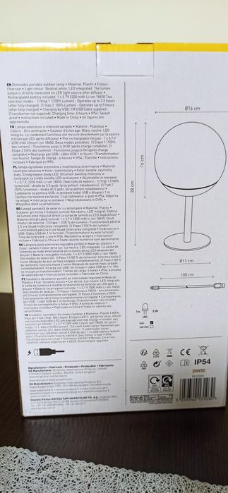 Lampka nocna LED usb