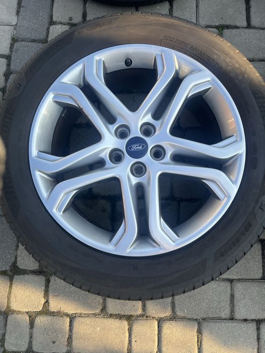Alufelgi 5x108 19 cali Ford Edge Kuga Volvo Xc60 opony lato 235/55/19 zamiana
