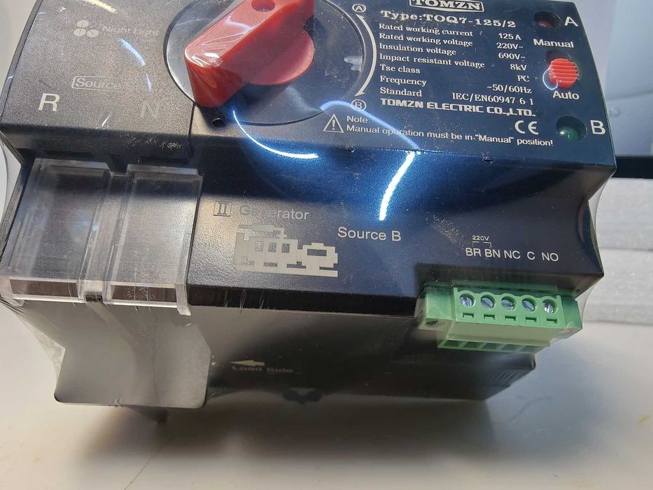 АВР TOMZN Night Light Series (TOQ7-125): Новый Стандарт Надежности