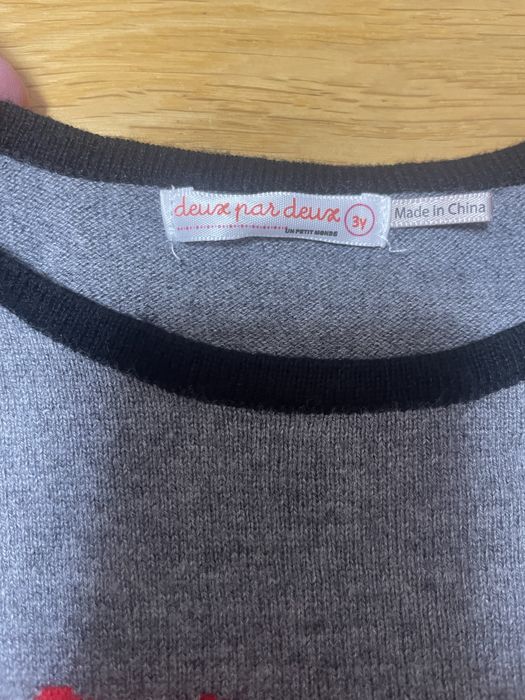 Deux par deux светр туніка розмір 3/4 рочки