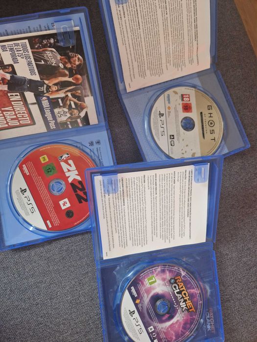 PS5 - 3 games NBA2K22! RATCHET CLANK! GHOST!64551590925058121