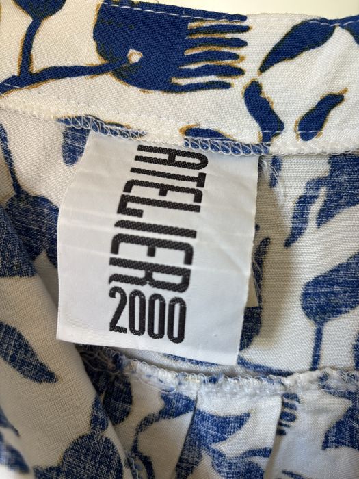 Saia vintage estampada