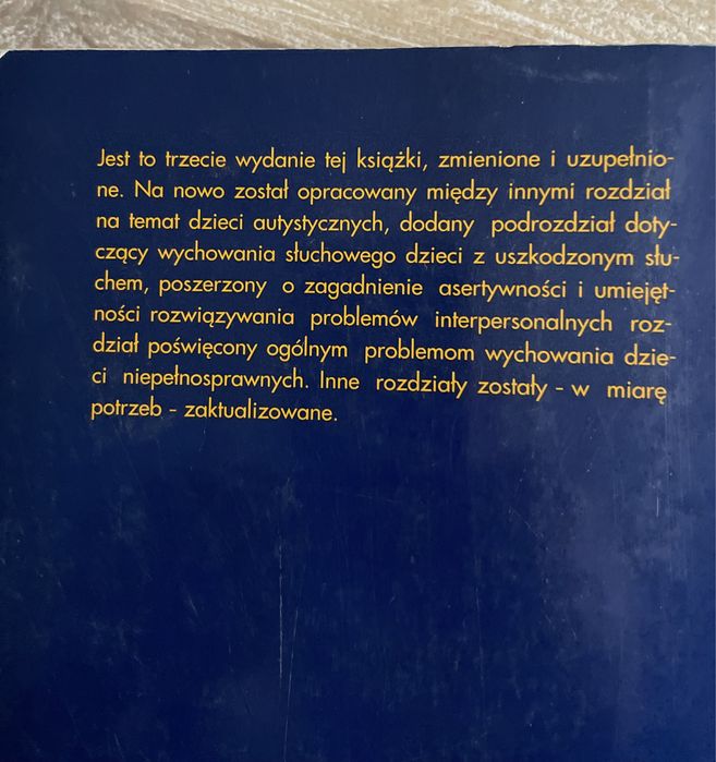 Dziecko niepelnosprawne w rodzinie Irena Obuchowska