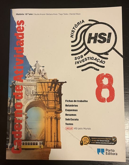 Caderno de atividades Historia 8.º Ano
