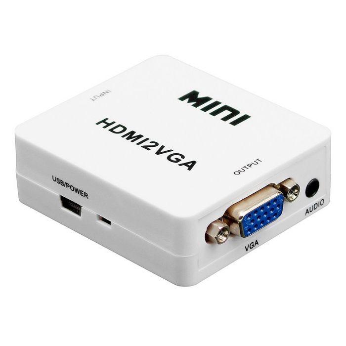 Адаптер HDMI to VGA (перехідник, конвертер, 720p/1080p) перехідник