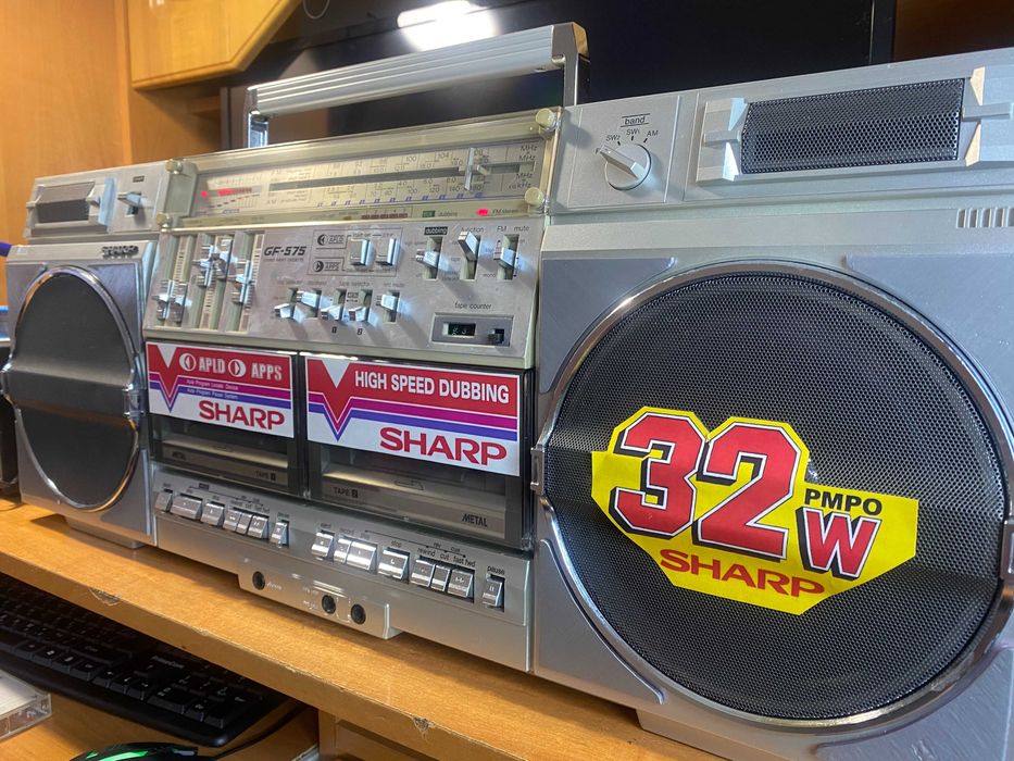 SHARP GF-575 1982 року (відео відновлення)