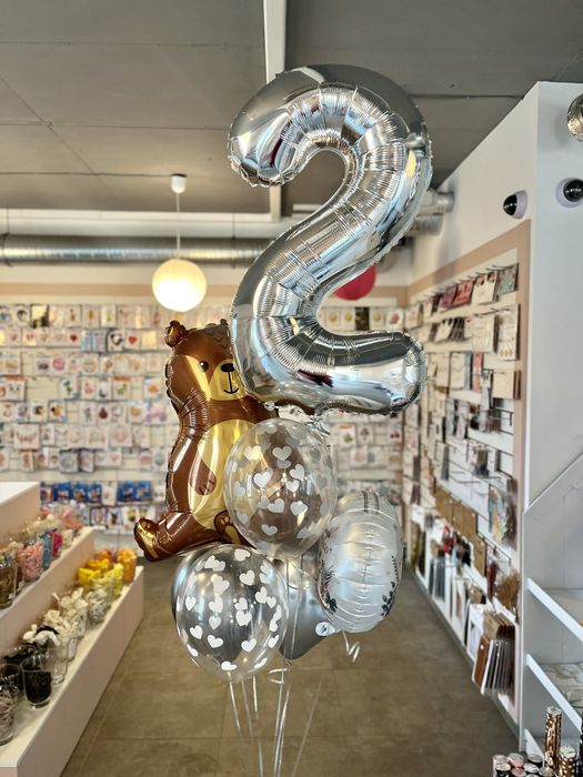 Balony z helem Warszawa dostawa