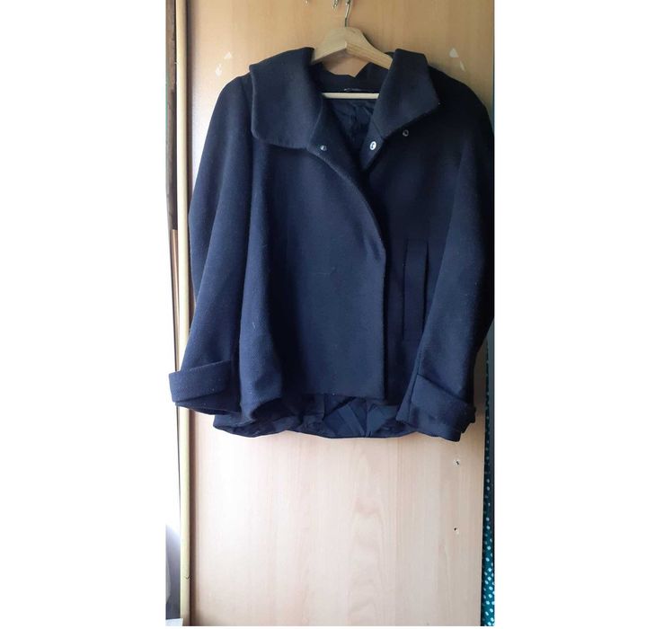 Casaco preto com capuz Shopone S