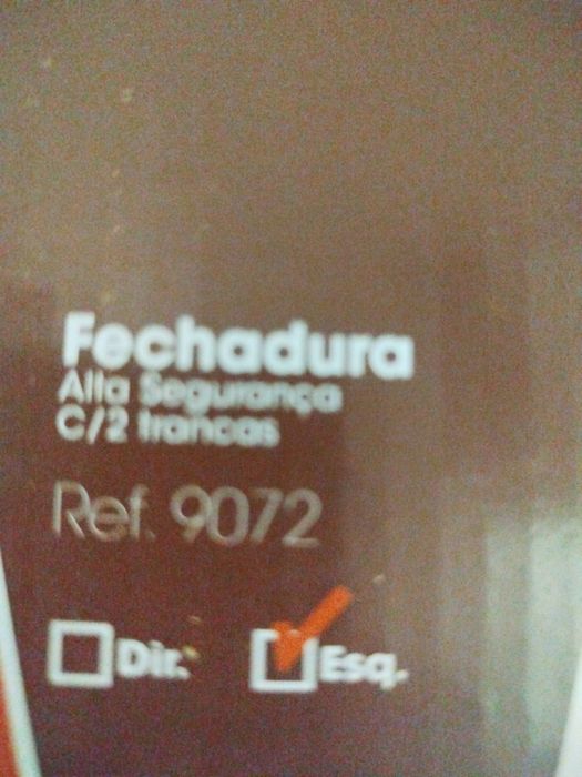 Fechadura de porta, Teicocil, na caixa.