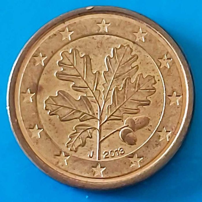 1 Cêntimo de 2013 * J * da Alemanha