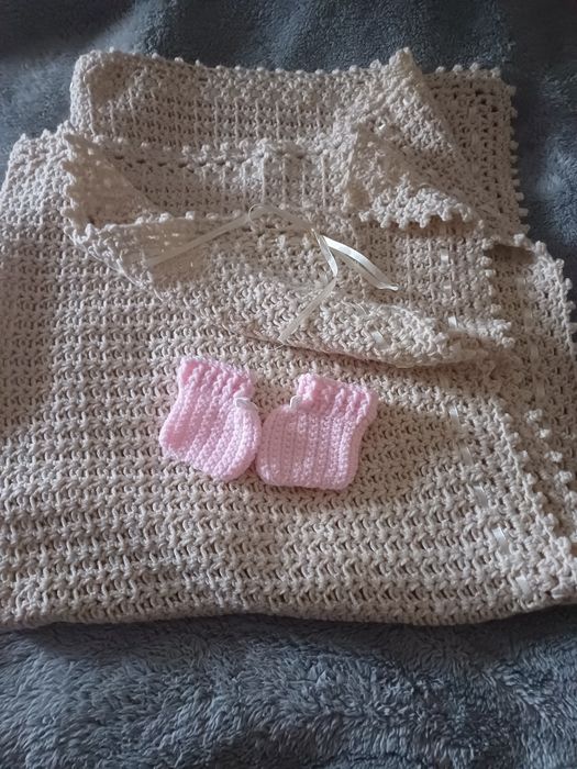 Manta feita á mão para Bebé