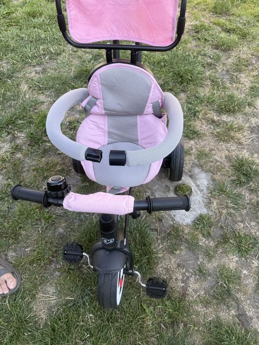 Kinderkraft rowerek 3 kolowy rozowy