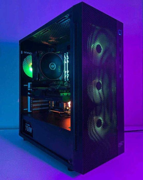 Игровой компьютер!! Ryzen 5 5600x ,  Без відеокарти , 3600 mhz ОЗУ