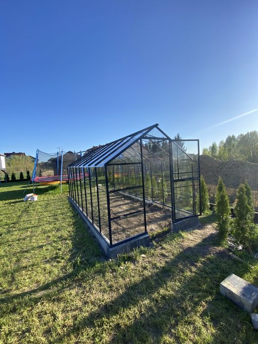 Szklarnia szklana spawana 10m2
