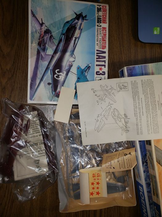 Сборные модельки самолетов