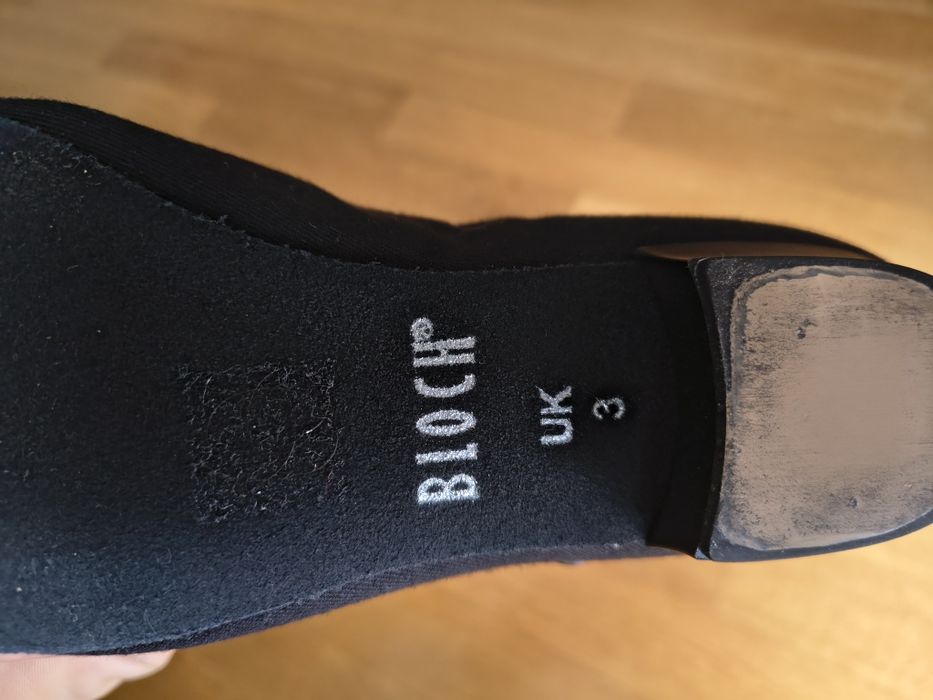 Sapatos Caracter Block Low Accent Tamanho 35
