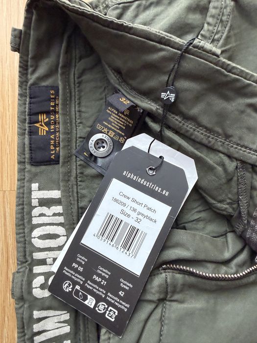 Szorty Alpha Industries  r.32