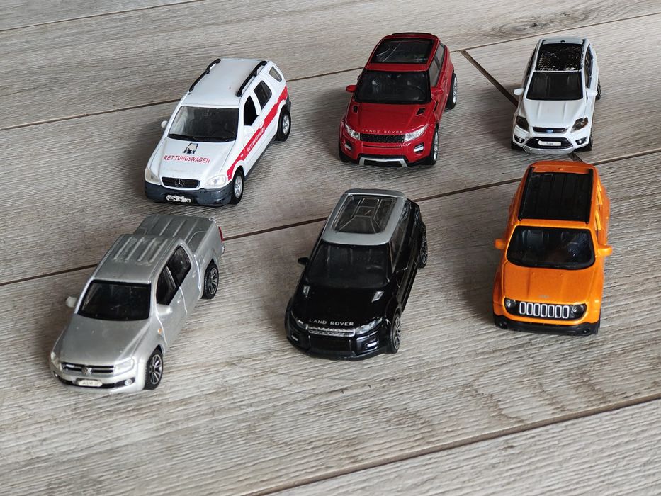 6 dużych resoraków samochodów terenowych SUV