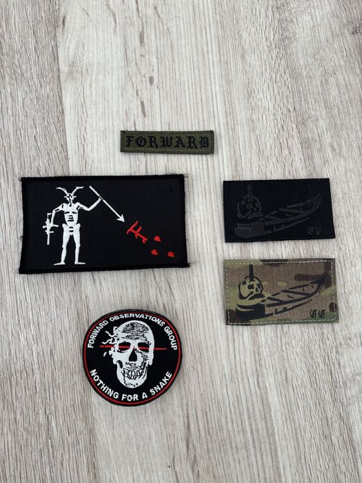 Naszywki Forward Observation Group kolekcja