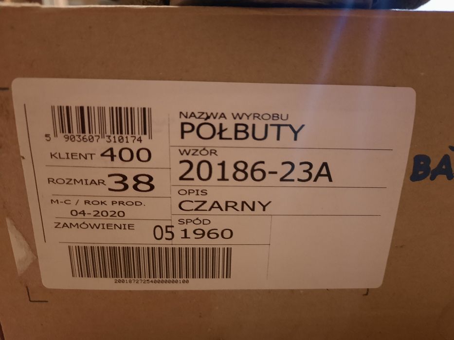 Buty Bartek dziewczęce 38 nowe