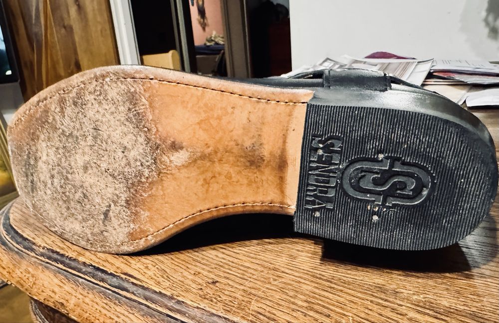 Buty męskie kowbojki motocykl 46