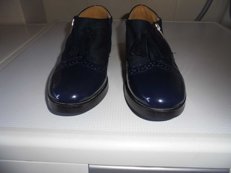 sapatos de senhora cor azul