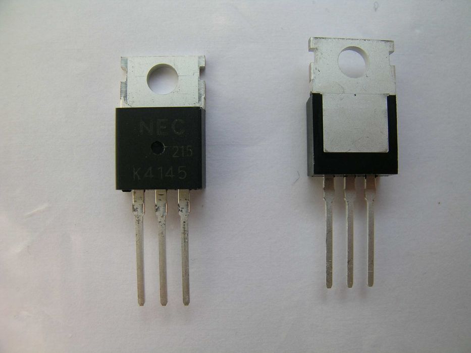 Транзистор K4145. 60 В, 84 А, 84 Вт. ТО -220.
