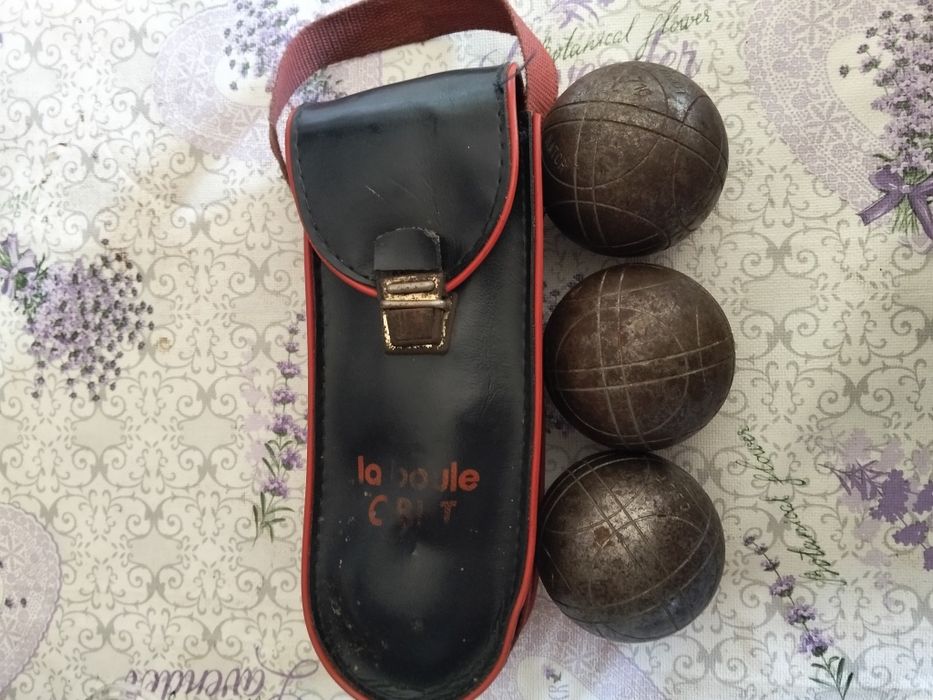 Jogo de Três Bolas de Pétanque "La Boule CRIT" (By Obut) com Estojo