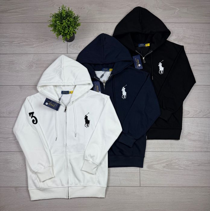 Зіпка Polo Ralph Lauren 3 зіп худі поло ральф кофта