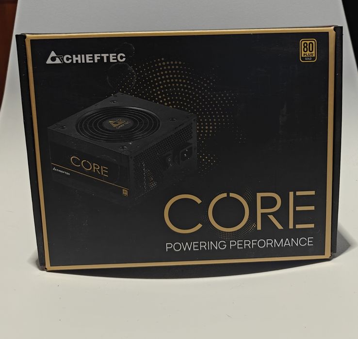 Блок живлення Chieftec CORE BBS-600S 120 мм, 80+ GOLD, Retail Box