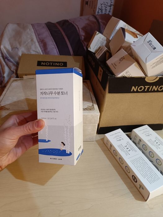 Round Lab Birch Juice Moisturizing Toner 300Мл тонер Корея оригнал