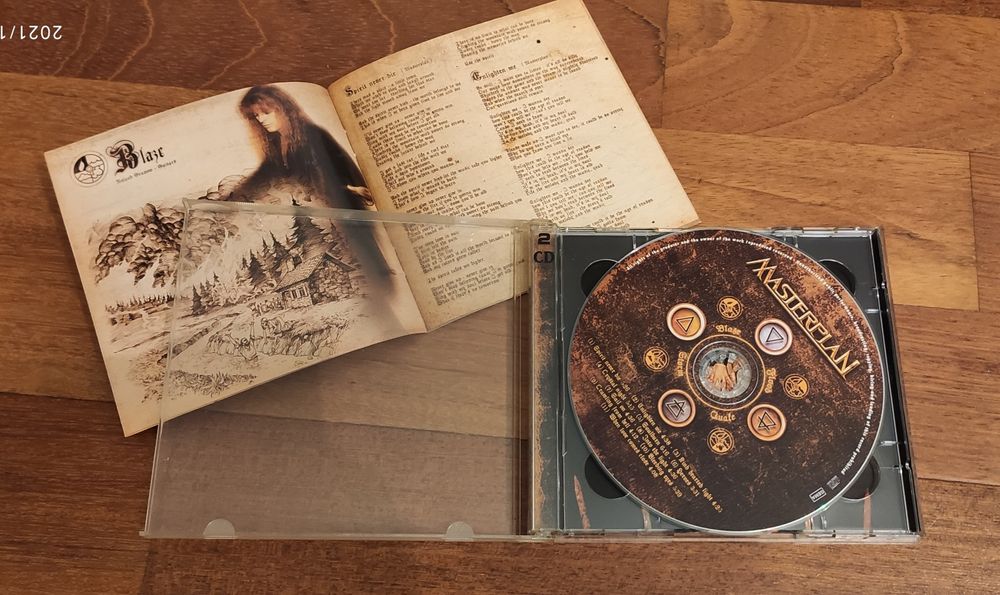 Masterplan "Masterplan" płyta CD i materiały dodatkowe