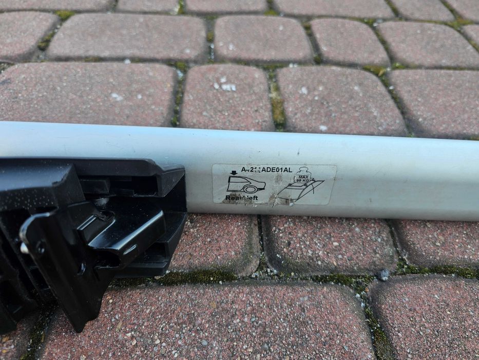 Oryginalny bagażnik dachowy KIA na relingi dachowe CEED SPORTAGE