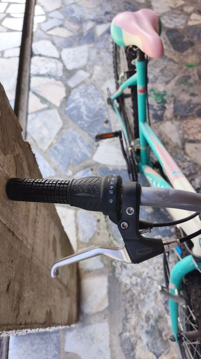 Bicicleta TEAM a precisar de pequenos arranjos.