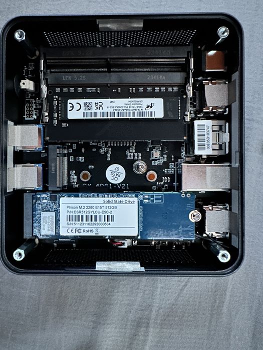 Mini pc firebat mn56 komputer ryzen 5700u 16gb ram ddr4