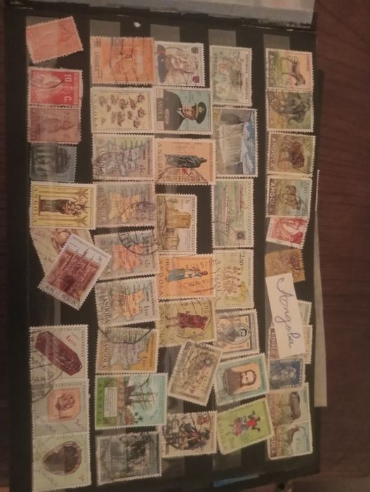 Selos antigos vários países