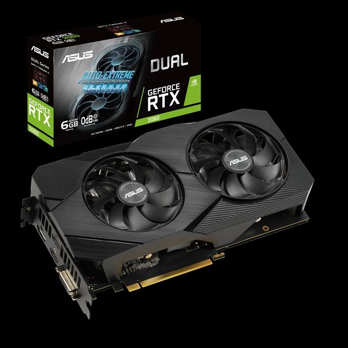 ASUS Dual GeForce RTX™ 2060 EVO 6GB GDDR6