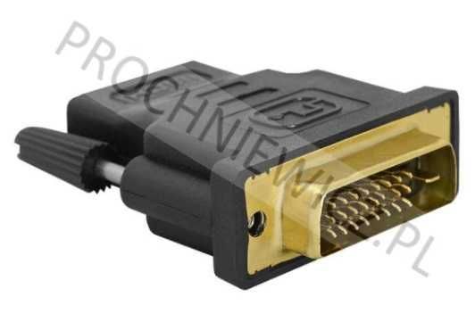 Przejściówka gniazdo HDMI - wtyk DVI
