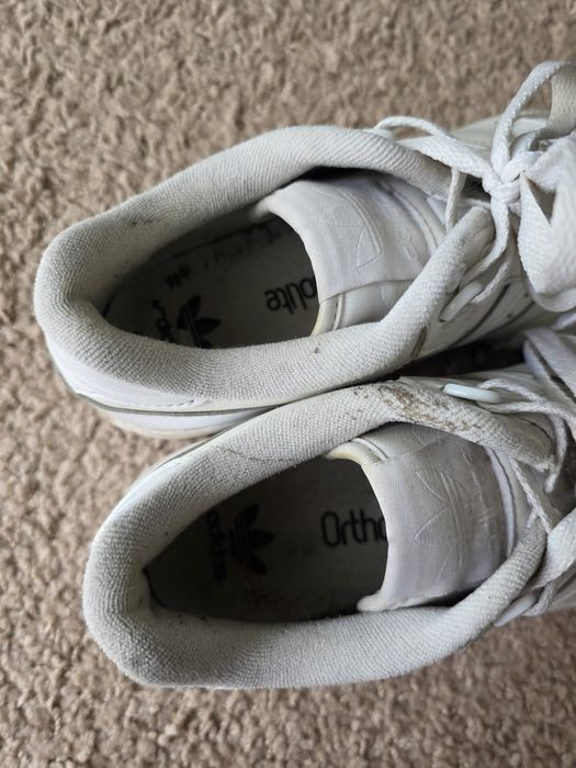 Białe sneakersy Adidas Rivalry Low 39⅓