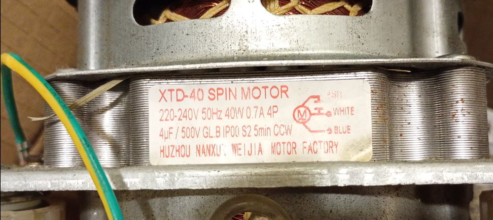 Silniki od pralko-wirowki