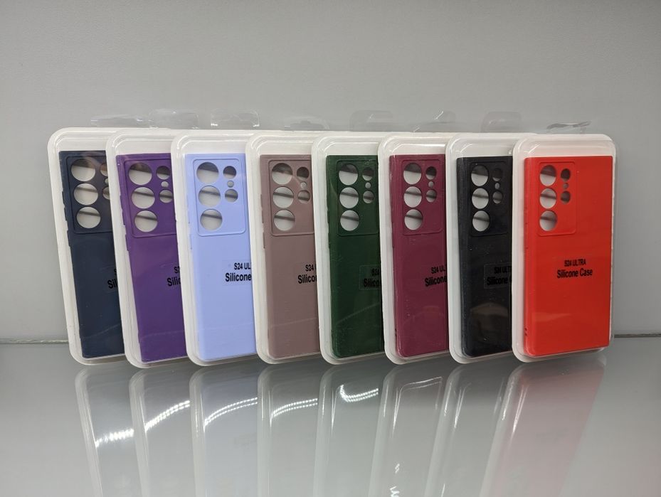 Противоударный чехол Samsung Galaxy S24 Ultra софт тач