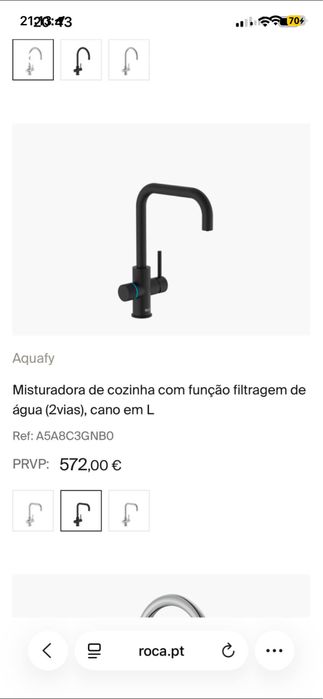 Misturadora de Cozinha com função de filtragem de água
